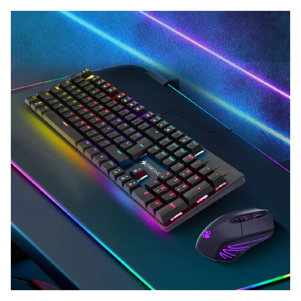 Zebronics USB Mechanical Keyboard LED (ZEB-K4001M) Zeb Nitro Plus view 3